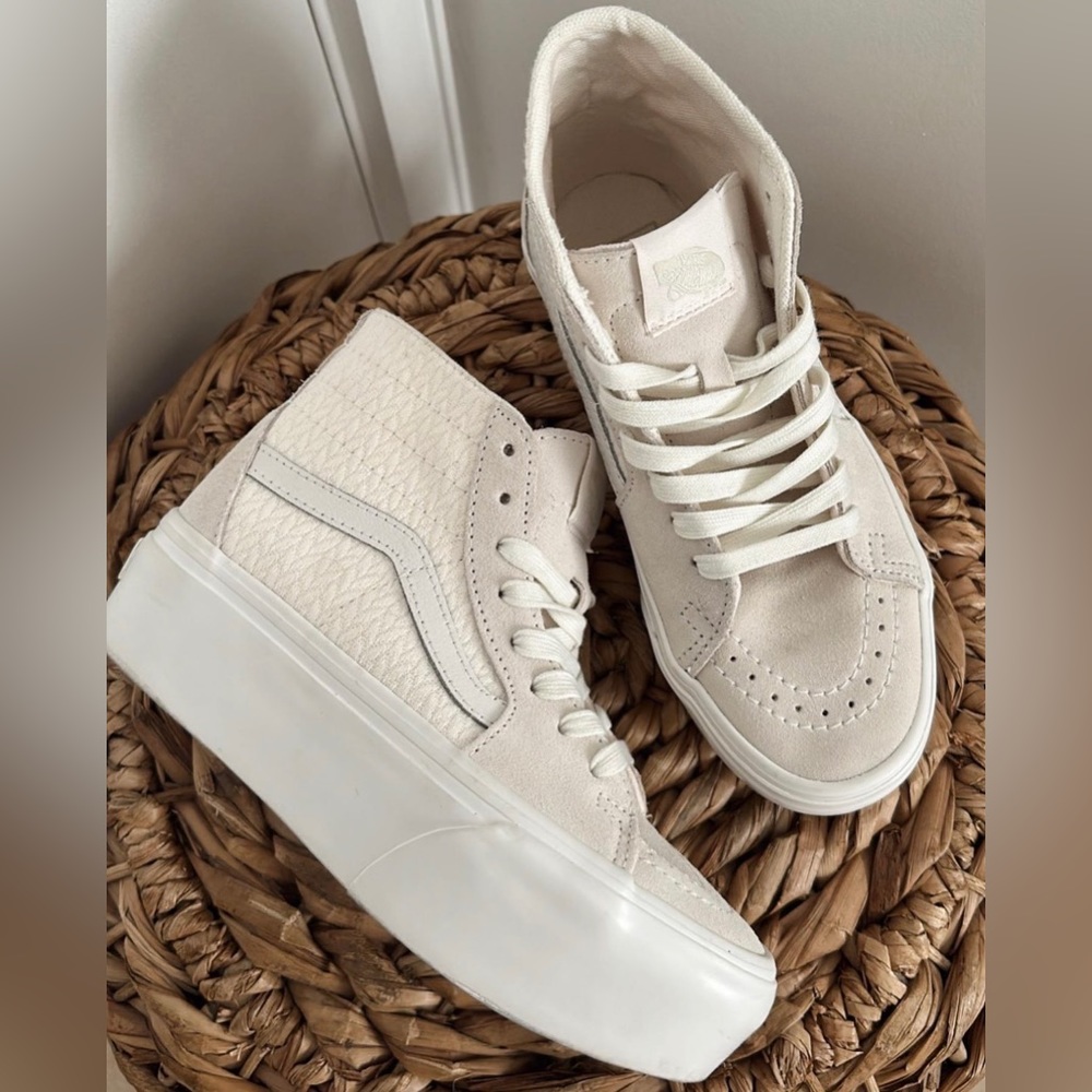 Sk8-Hi Tapered Stackform XL Knit Vans